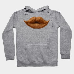 Moustache kiss Hoodie